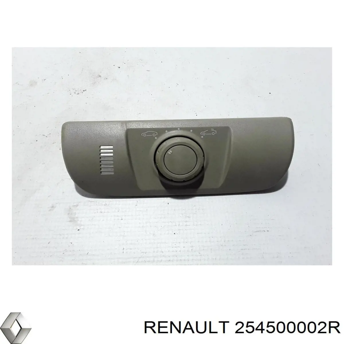 254500002R Renault (RVI) interruptor de control del techo solar