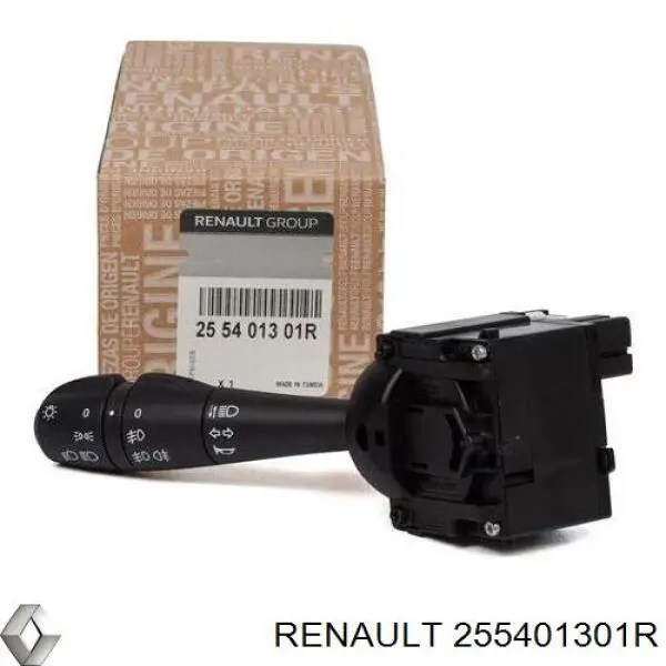Comprar 255401301R Renault (RVI) Conmutador izquierdo de la columna de dirección