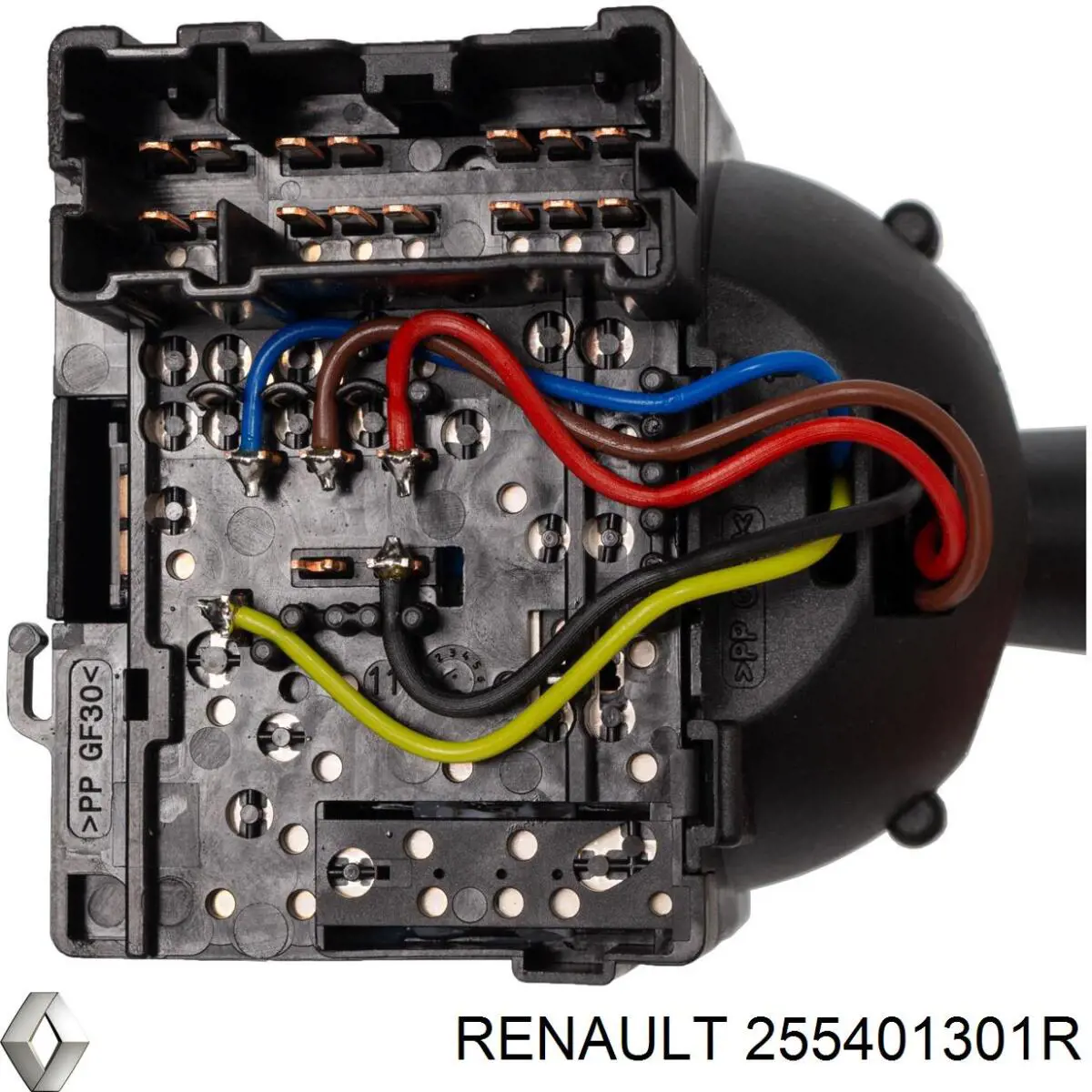 255401301R Renault (RVI) Conmutador izquierdo de la columna de dirección