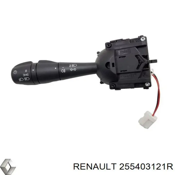 Conmutador izquierdo de la columna de dirección 255403121R Renault (RVI)