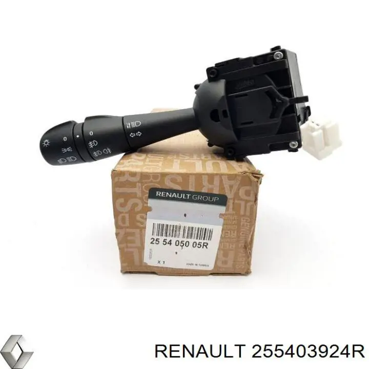 Comprar 255403924R Renault (RVI) Conmutador izquierdo de la columna de dirección