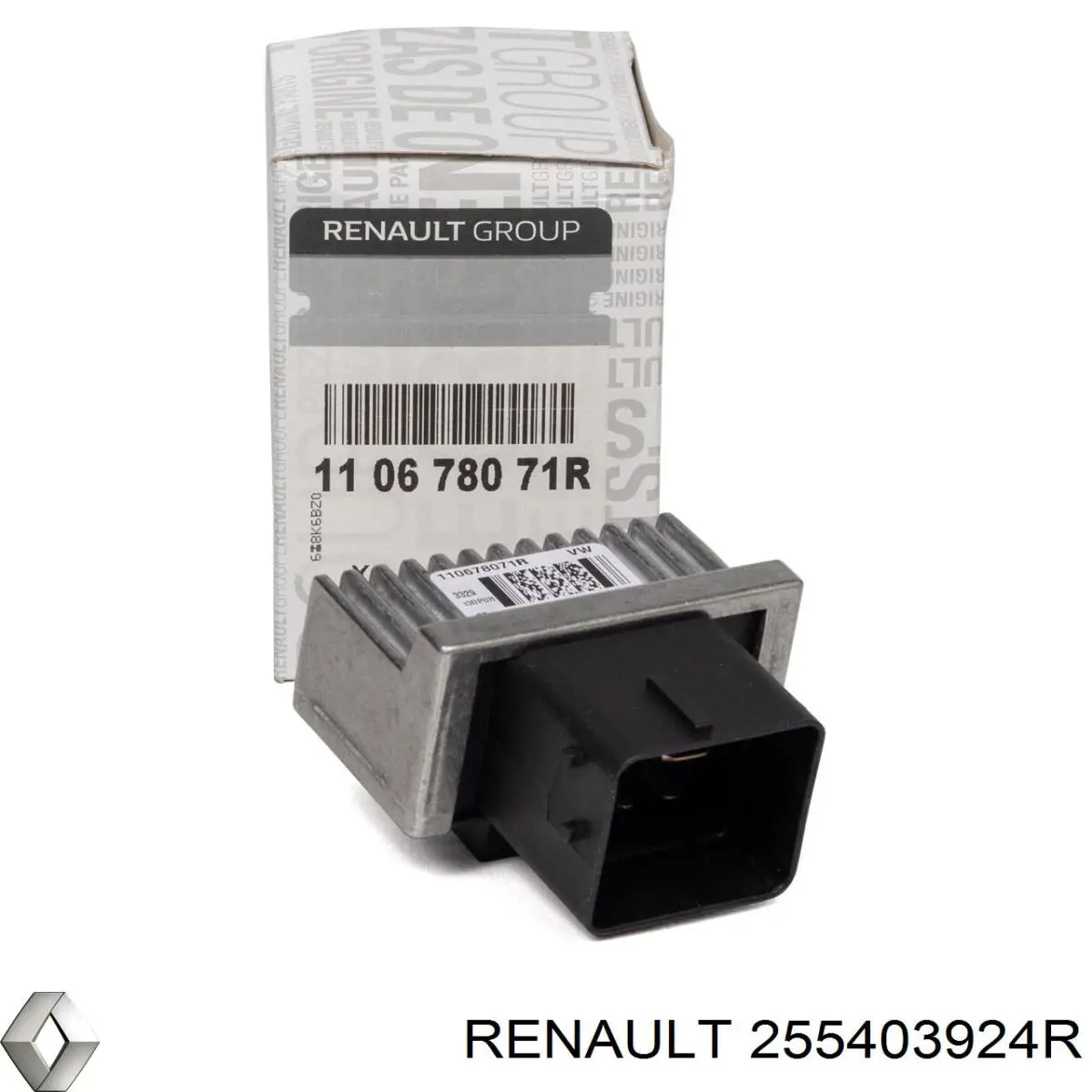Conmutador izquierdo de la columna de dirección 255403924R Renault (RVI)