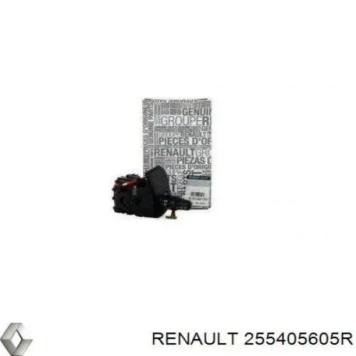 Conmutador izquierdo de la columna de dirección 255405605R Renault (RVI)