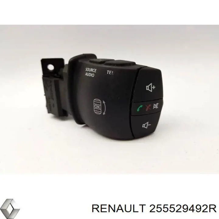 255529492R Renault (RVI) Mando bajo volante