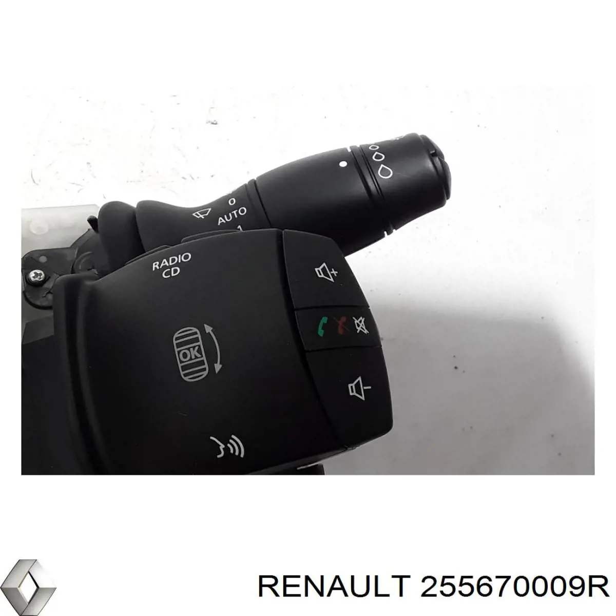 Conmutador izquierdo de la columna de dirección Renault (RVI) 255670009R precio, desde 171,34 EUR
