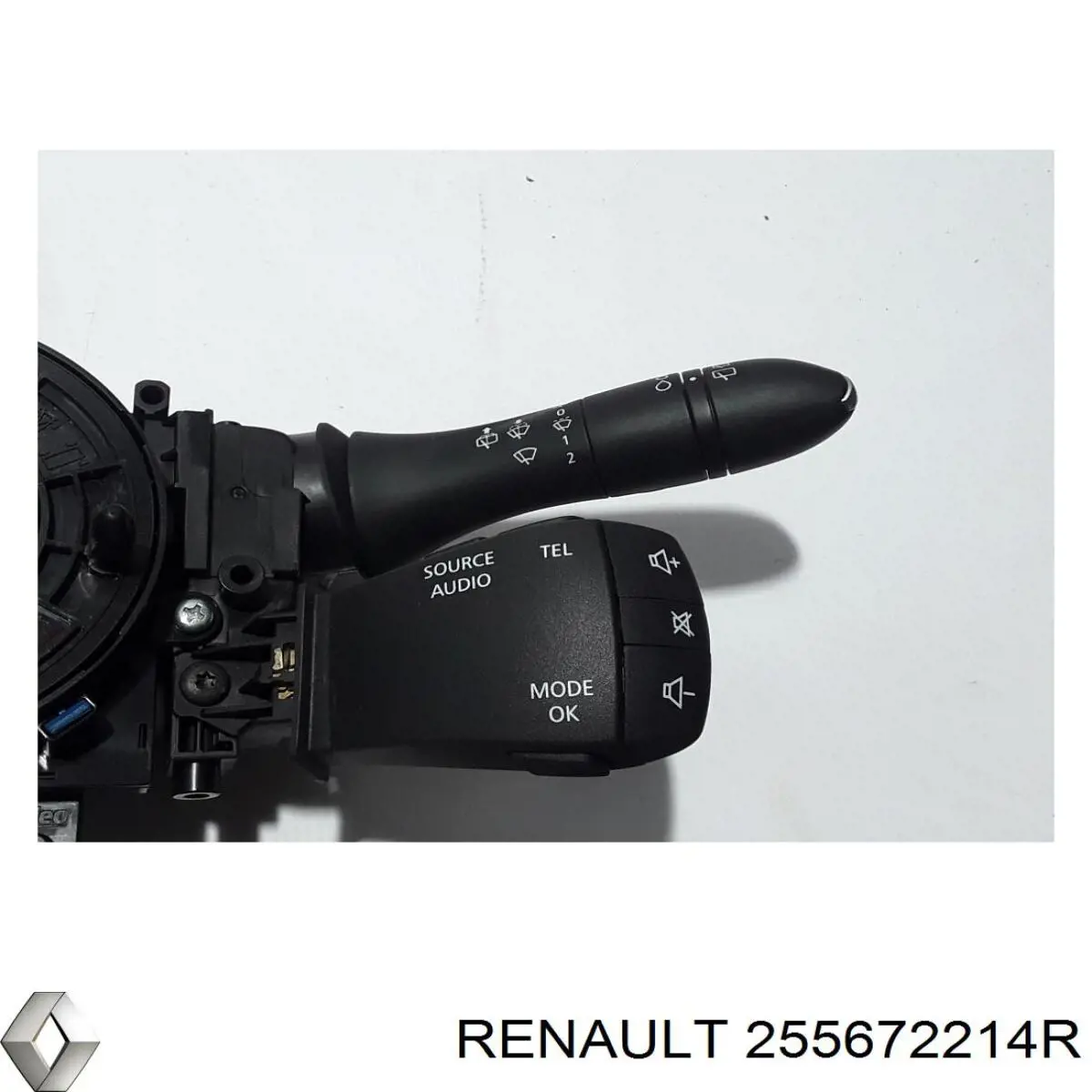 Comprar 255672214R Renault (RVI) Conmutador izquierdo de la columna de dirección