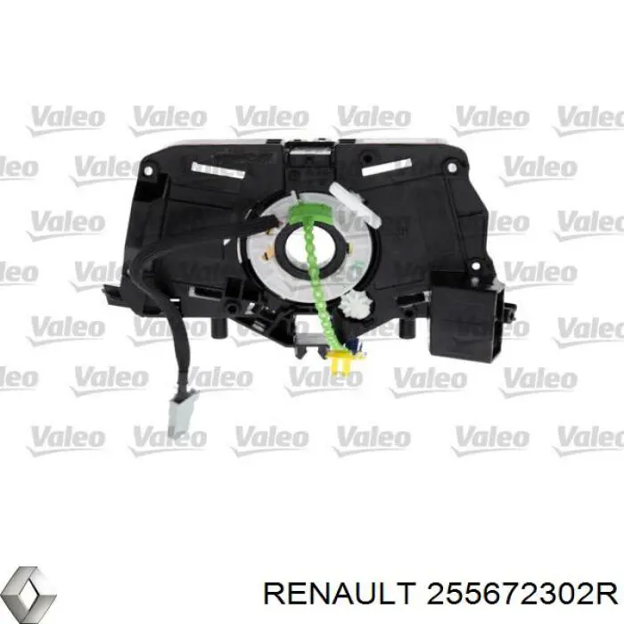 255678388R Renault (RVI) conmutador en la columna de dirección, parte central