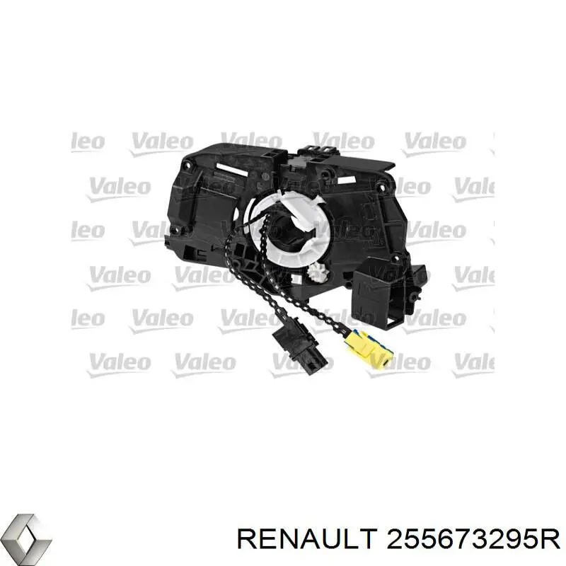255673295R Renault (RVI) conmutador en la columna de dirección, parte central