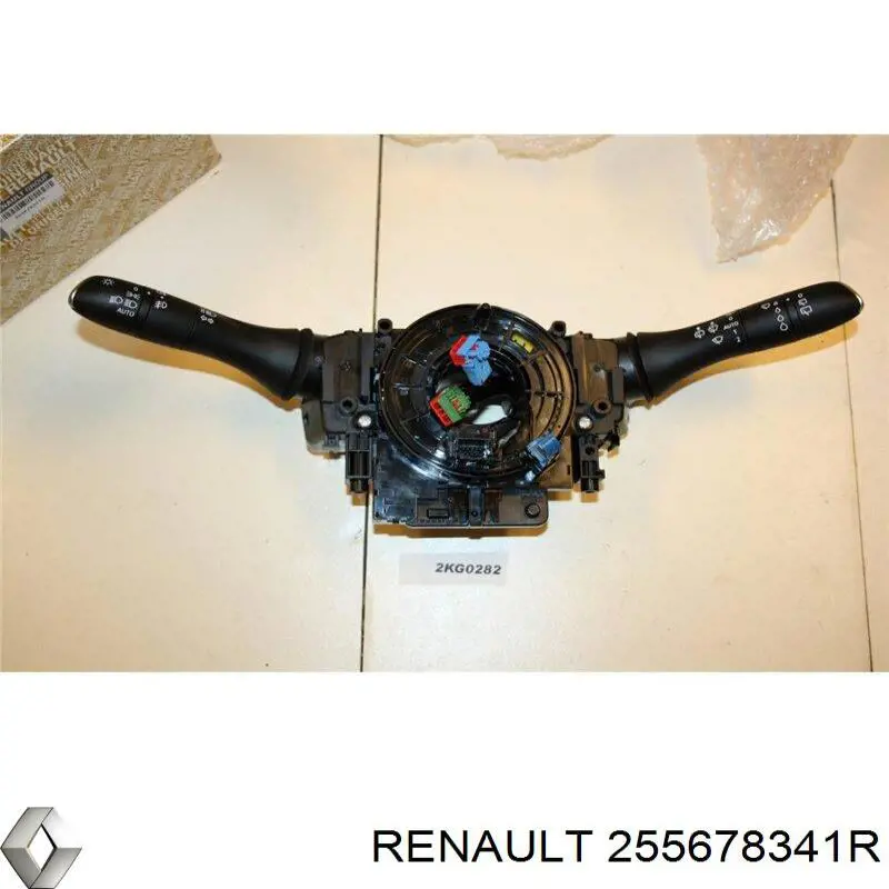 255678341R Renault (RVI) conmutador en la columna de dirección completo