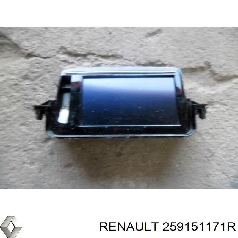 259151171R Renault (RVI) pantalla multifuncion