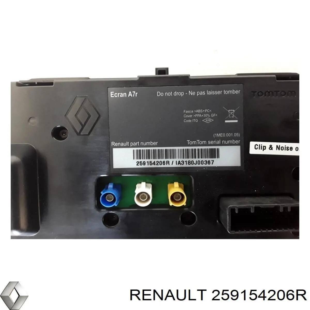 Display Renault Scenic III