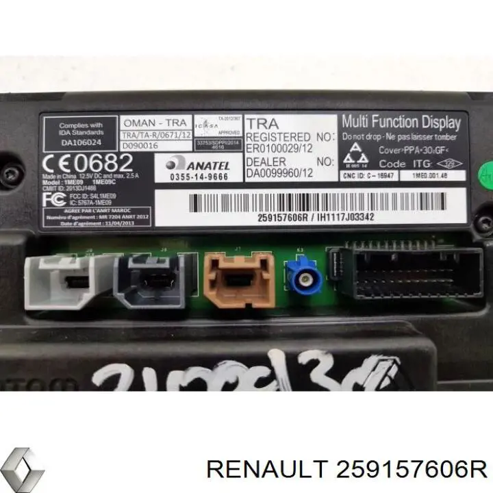 Comprar 259157606R Renault (RVI) 