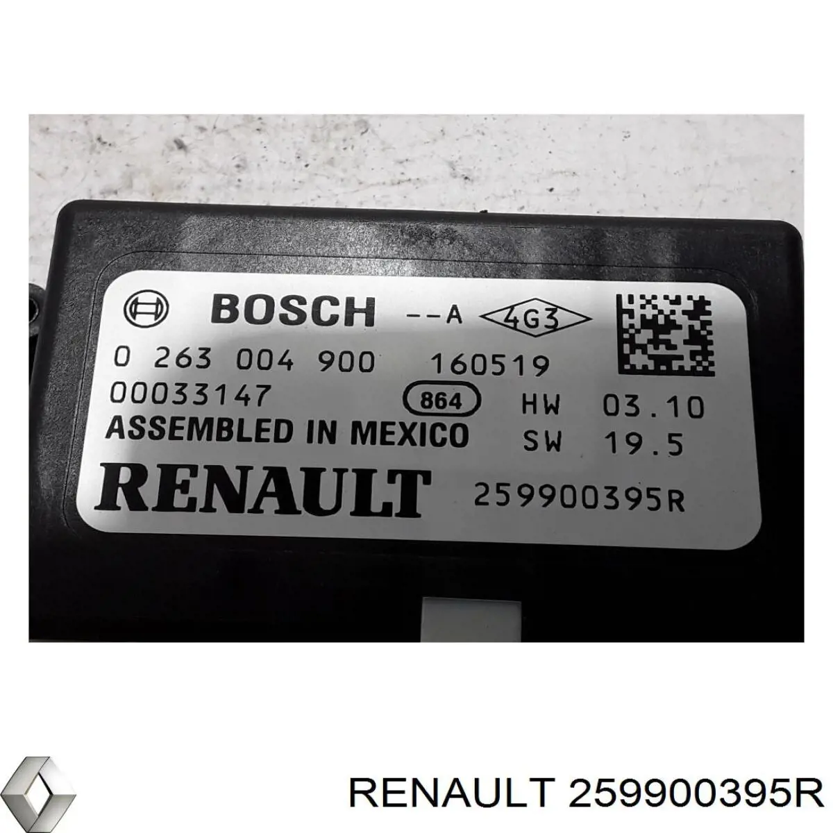 Módulo de control del asistente de aparcamiento Renault (RVI) 259900395R precio, desde 66,79 EUR