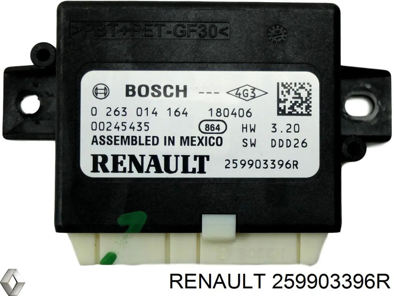 Comprar 259903396R Renault (RVI) Módulo de control del asistente de aparcamiento