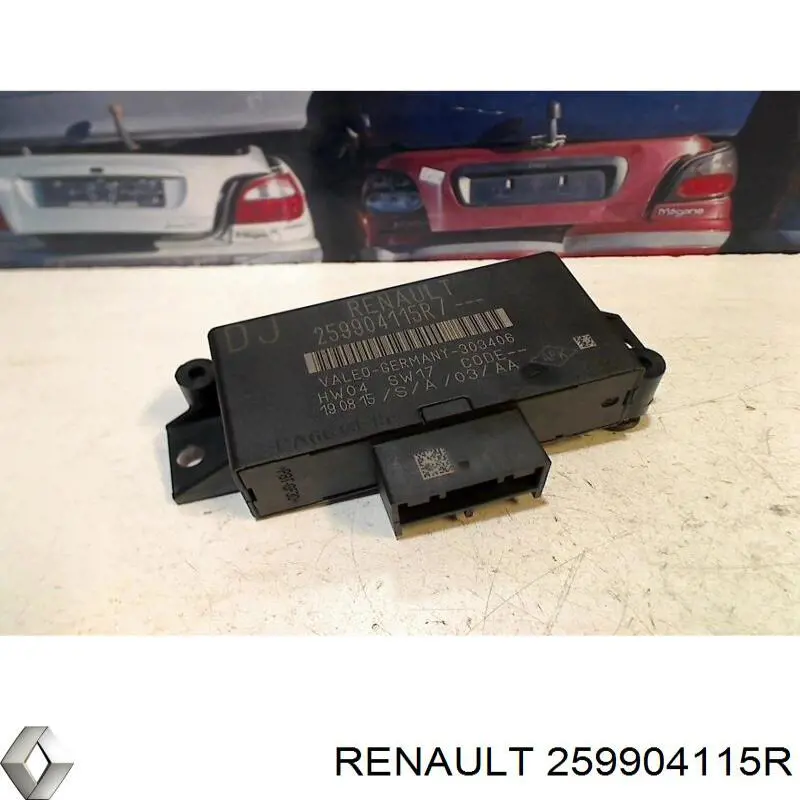 259904115R Renault (RVI) Módulo de control del asistente de aparcamiento