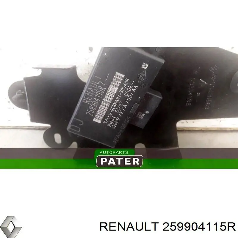 Módulo de control del asistente de aparcamiento Renault (RVI) 259904115R precio, desde 92,93 EUR