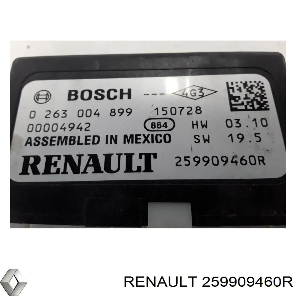 Comprar 259909460R Renault (RVI) Módulo de control del asistente de aparcamiento