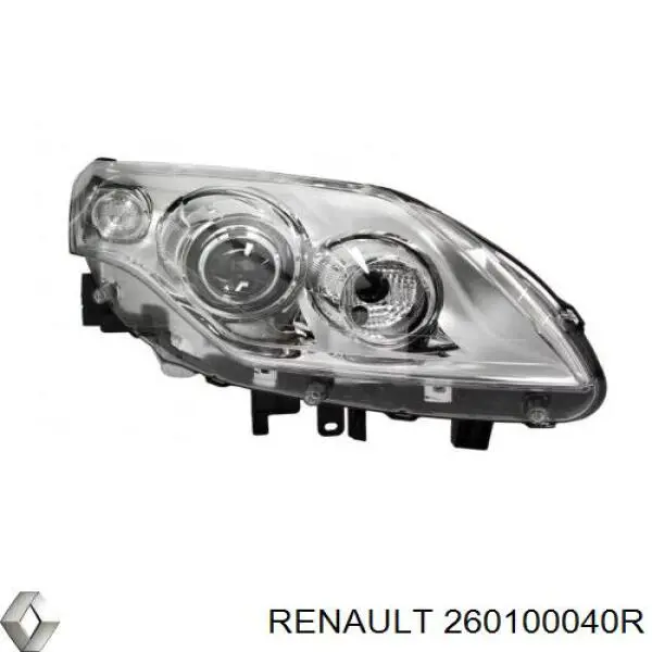 260100040R Renault (RVI) faro derecho