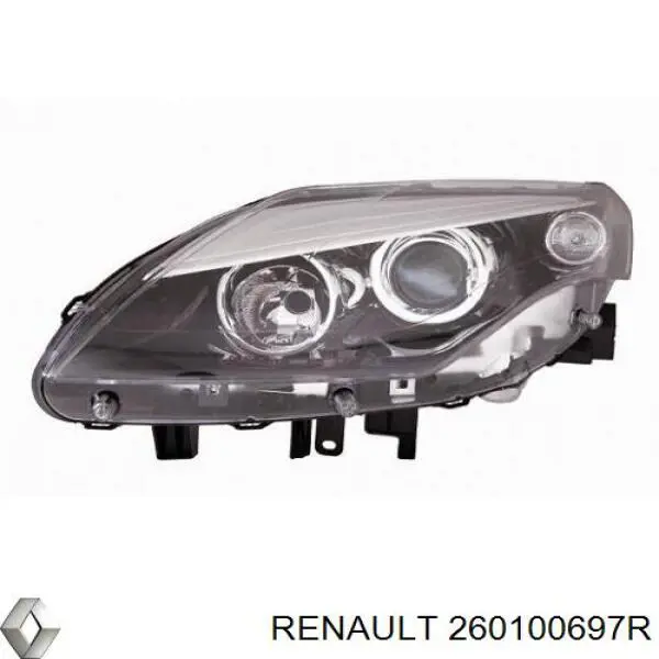 Faro derecho Renault (RVI) 260100697R precio, desde 155,36 EUR