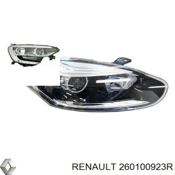 260100923R Renault (RVI) faro derecho