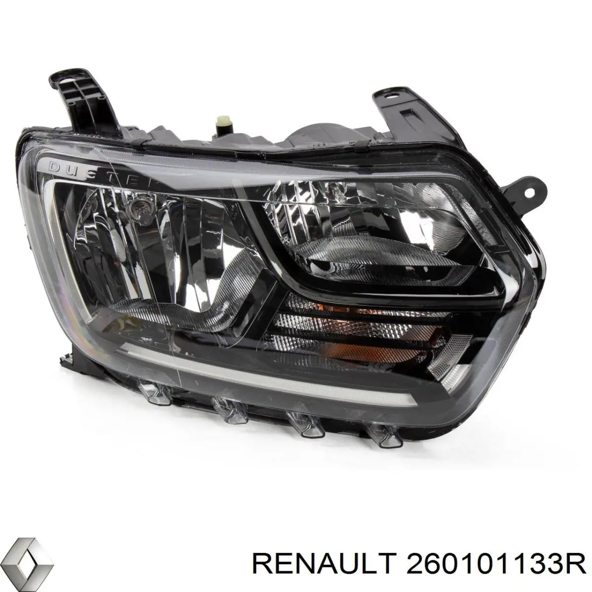 Faro derecho 260101133R Renault (RVI)