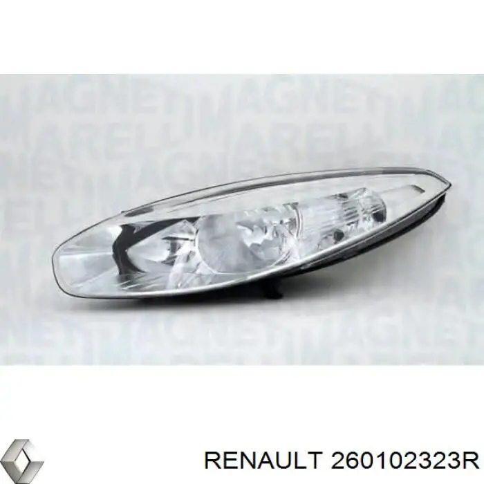 Faro derecho Renault (RVI) 260102323R precio, desde 185,34 EUR