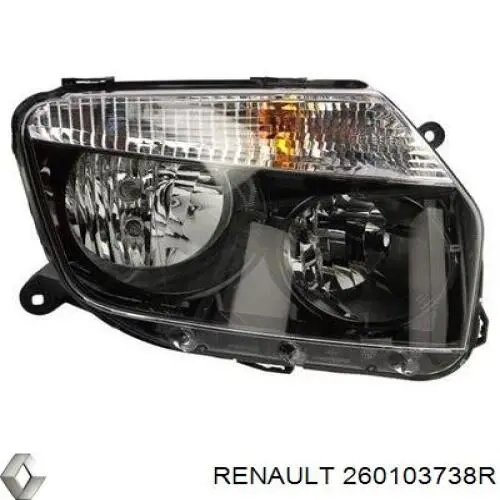 Faro derecho Renault (RVI) 260103738R precio, desde 121,97 EUR