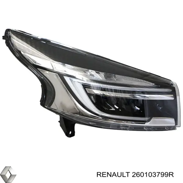 Faro derecho Renault (RVI) 260103799R precio, desde 594,84 EUR
