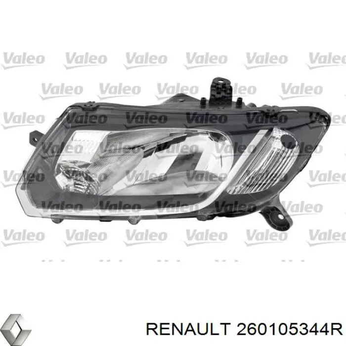 260105344R Renault (RVI) faro derecho