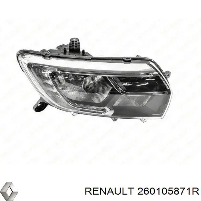 Faro derecho Renault (RVI) 260105871R precio, desde 189,18 EUR