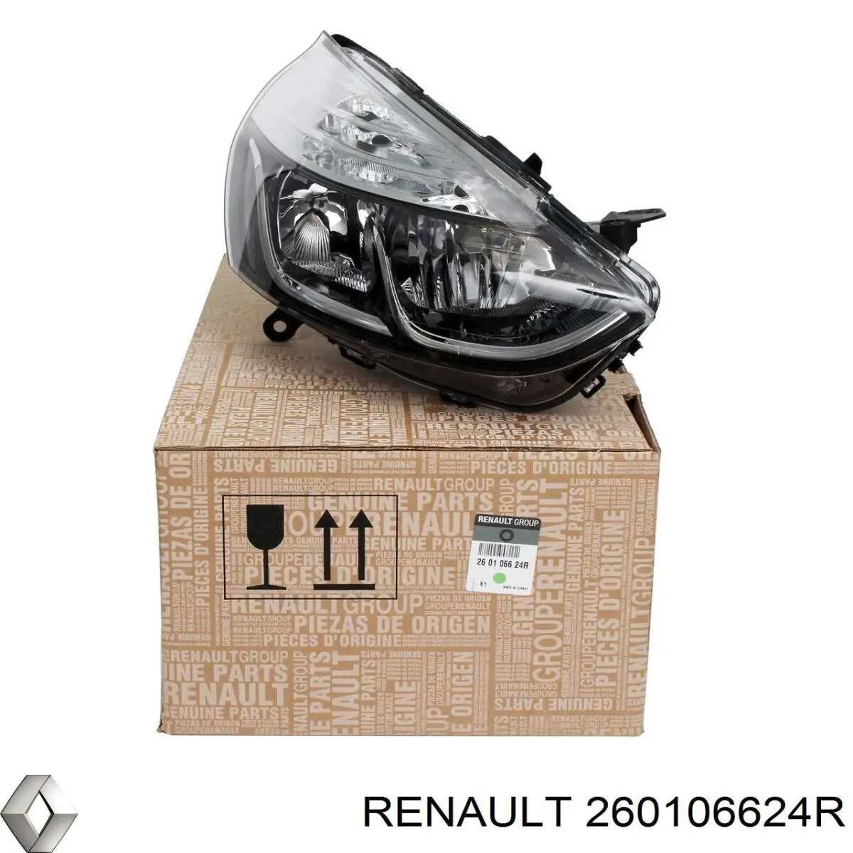 260106624R Renault (RVI) Luz derecha
