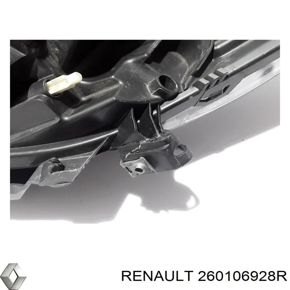 Faro delantero derecho Renault (RVI) 260106928R