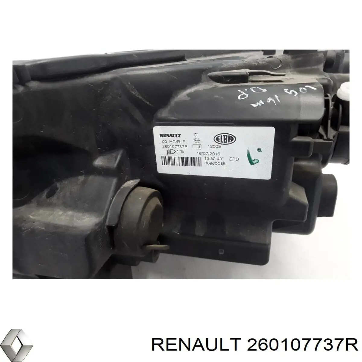 260107737R Renault (RVI) Luz derecha