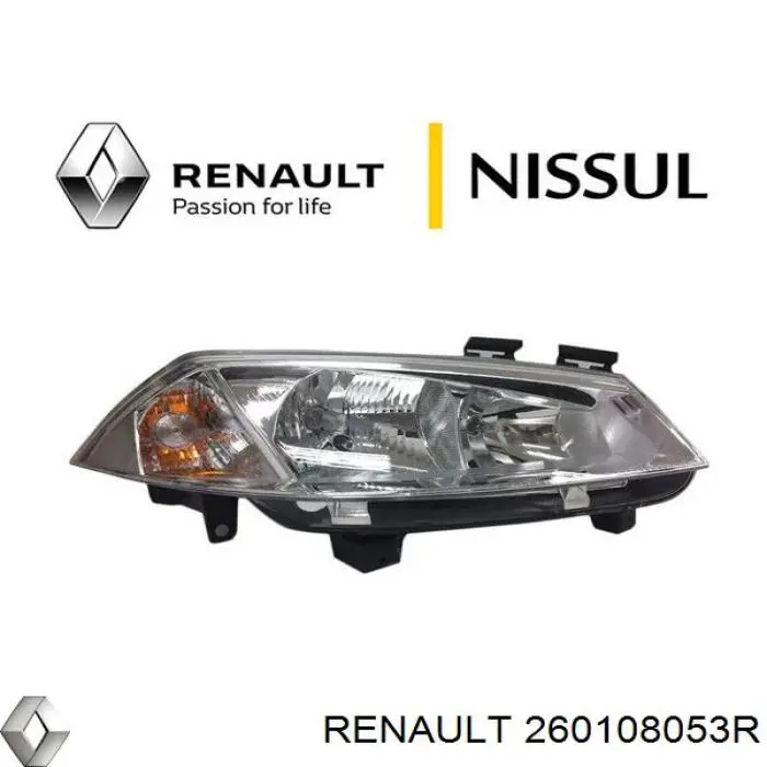 260108053R Renault (RVI) faro derecho