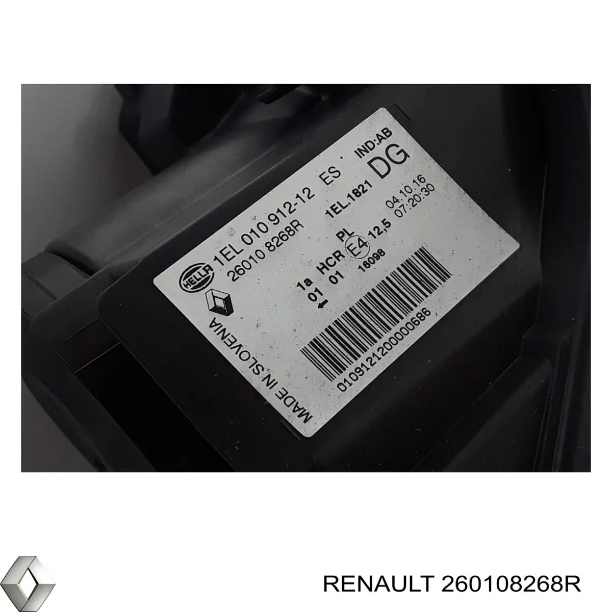 Faro derecho Renault (RVI) 260108268R precio, desde 302,65 EUR