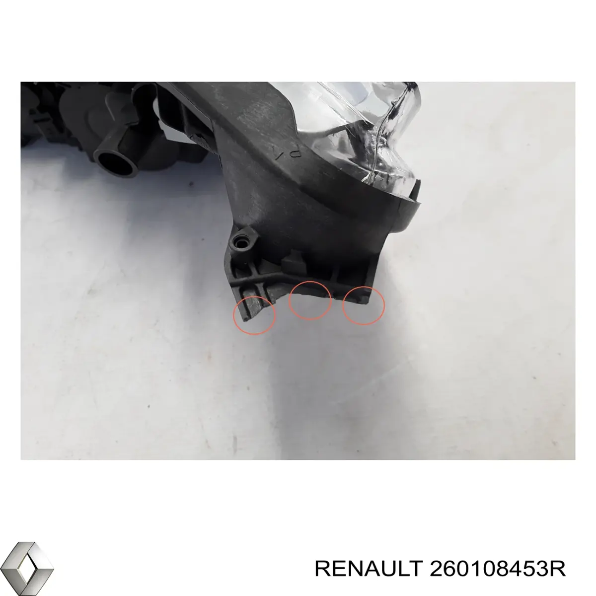 Comprar 260108453R Renault (RVI) Faro derecho