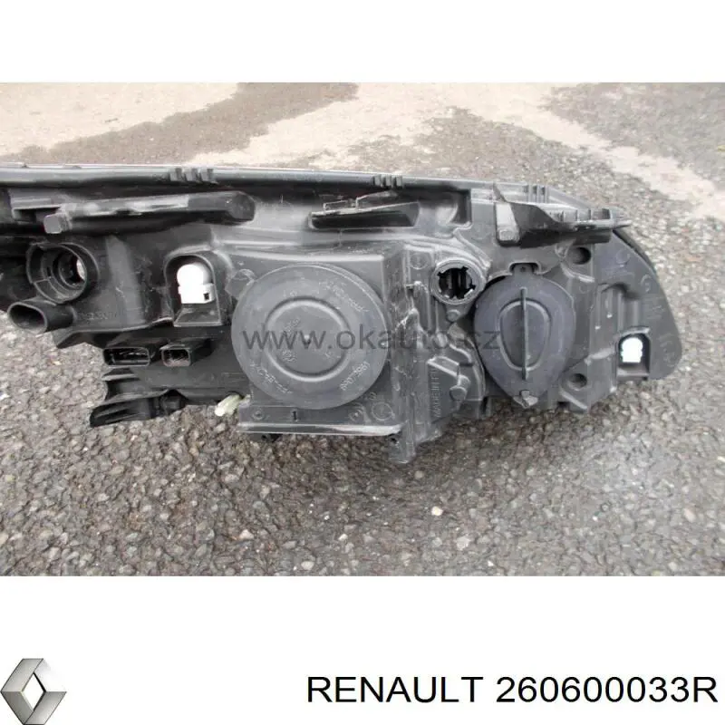 260600033R Renault (RVI) faro izquierdo