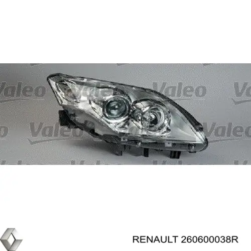 260600038R Renault (RVI) faro izquierdo