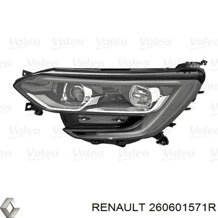 Faros delantero izquierdo para Renault Megane 4