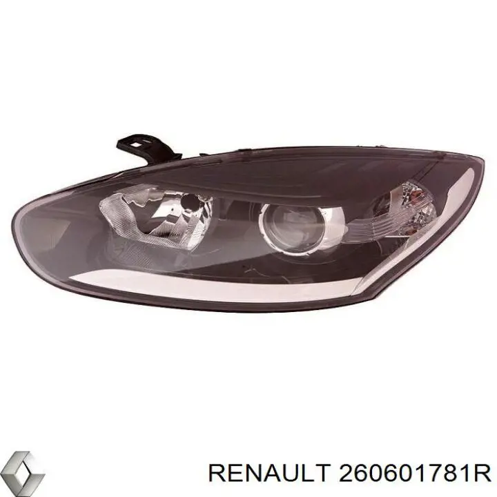 260601781R Renault (RVI) faro izquierdo