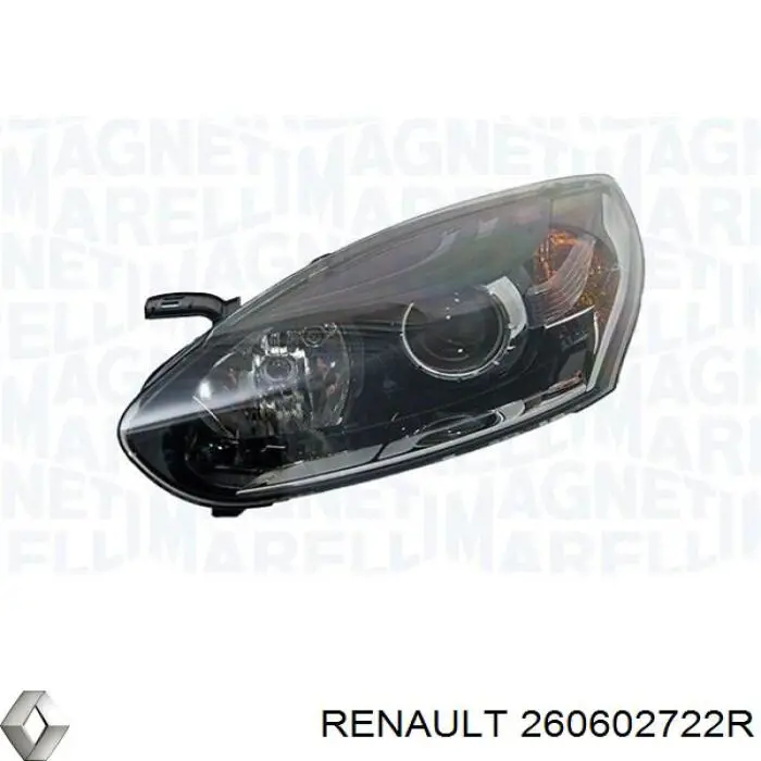 260602722R Renault (RVI) faro izquierdo