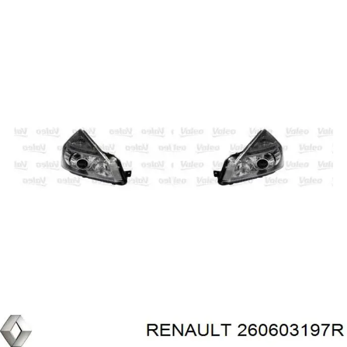 260603197R Renault (RVI) faro izquierdo