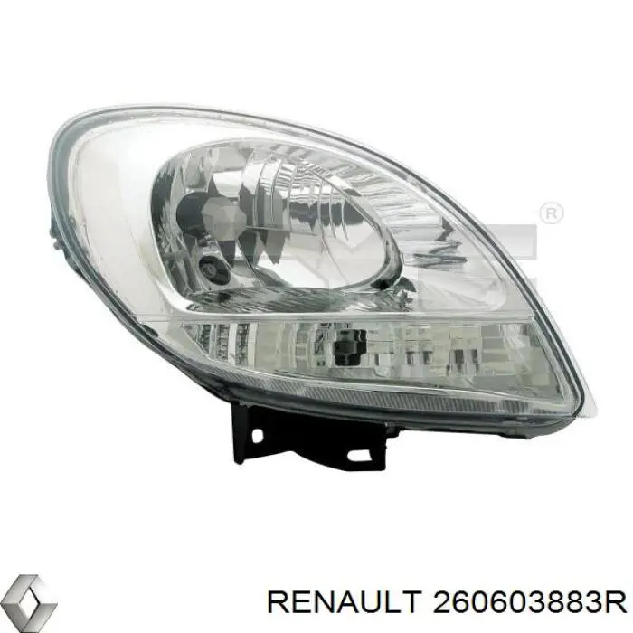 260603883R Renault (RVI) faro izquierdo