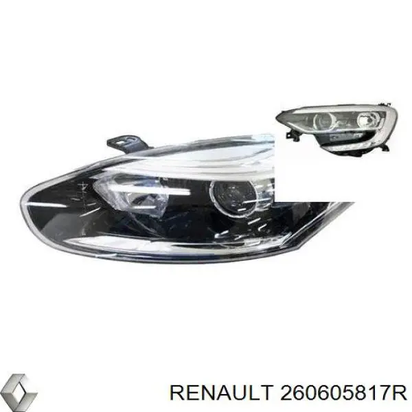 Faro Renault (RVI) 260605817R precio, desde 253,53 EUR