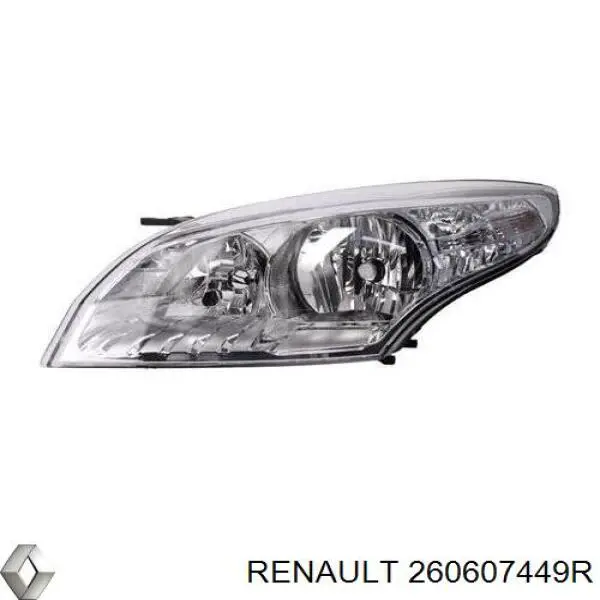 260607449R Renault (RVI) faro izquierdo