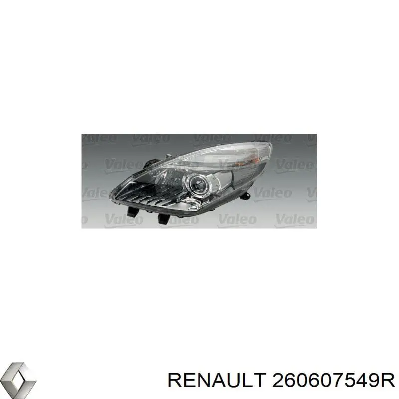Faro Renault (RVI) 260607549R precio, desde 336,58 EUR
