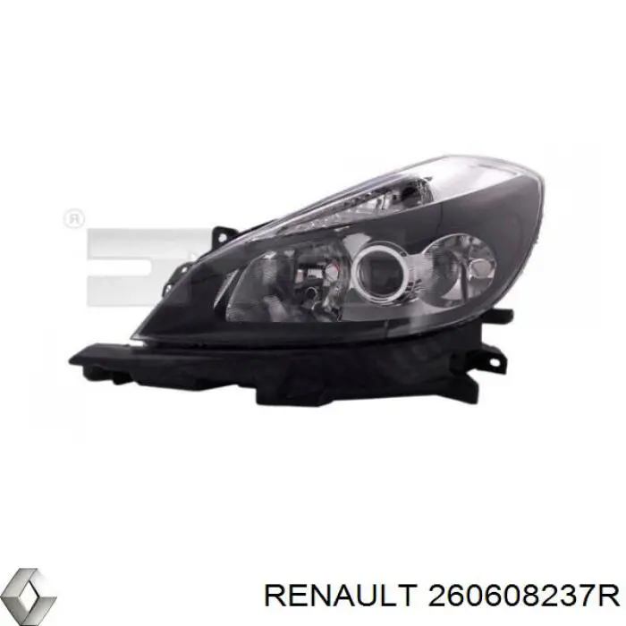 260608237R Renault (RVI) faro izquierdo