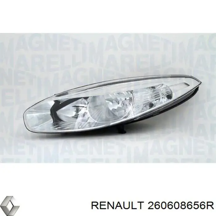 260608656R Renault (RVI) faro izquierdo