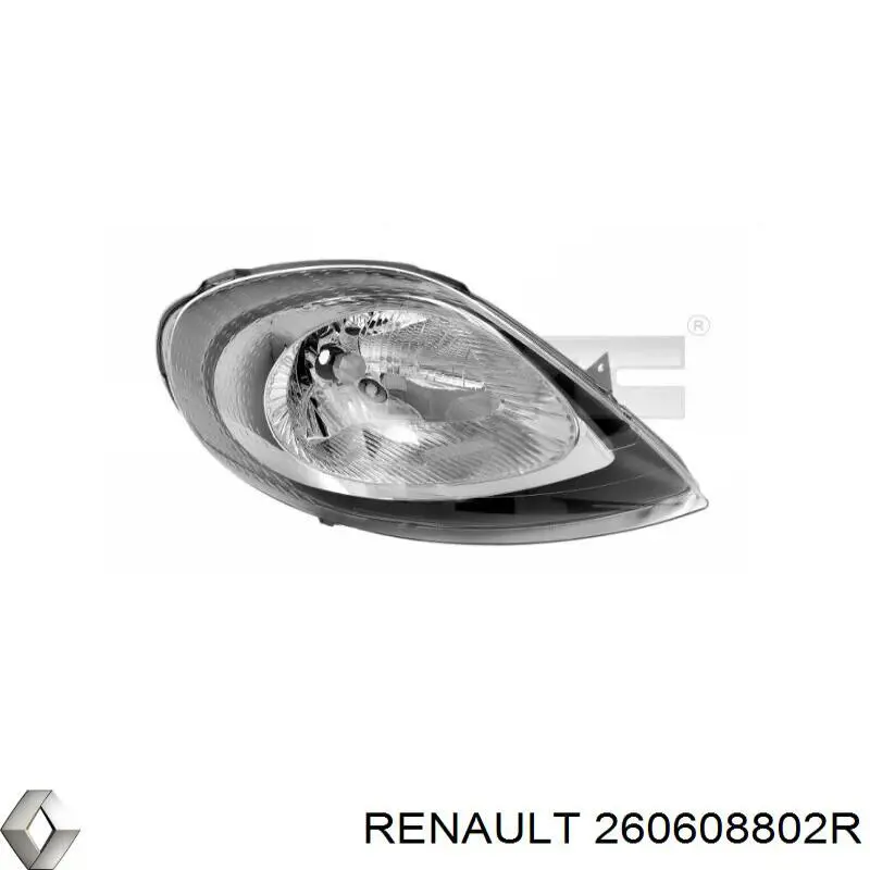 Faro izquierdo 260608802R Renault (RVI)