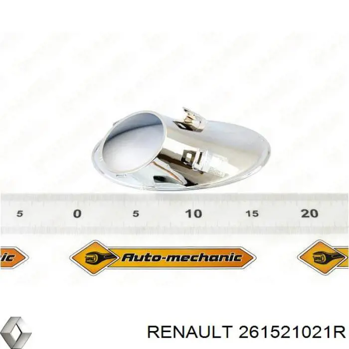 Comprar 261521021R Renault (RVI) Moldura de faro antiniebla